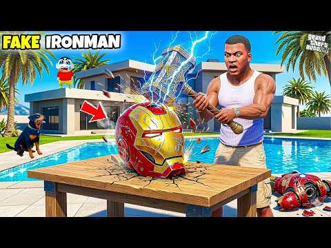 Franklin DESTROYED Duplicate IRONMAN Suit? Most Sad Life Story thumbnail