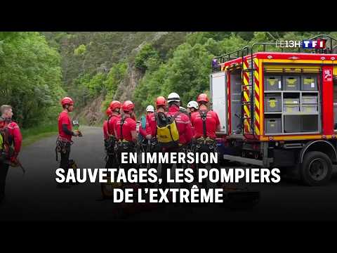EN IMMERSION - Sauvetages, les pompiers de l'extrême｜TF1 INFO thumbnail