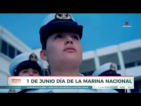 1 de junio, Día Internacional de la Marina: ¿Qué hace una teniente de navío? | Crystal Mendivil thumbnail
