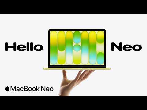 Hello, MacBook Neo thumbnail