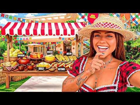 24 HORAS COMENDO COMIDA DE FESTA JUNINA!!! thumbnail