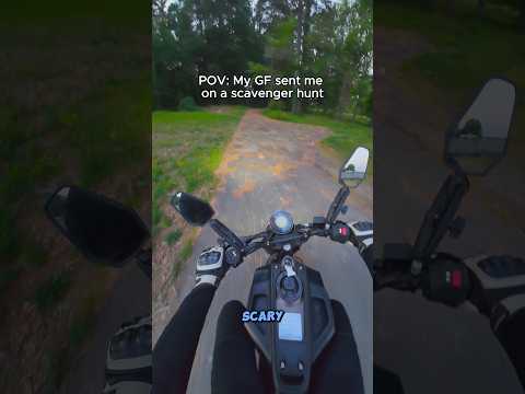 She sent me on a CRAZY scavenger hunt #scavengerhunt #couple #couplegoal #bikerboy #bikelife thumbnail