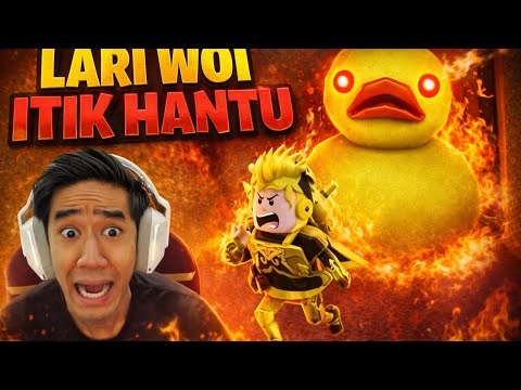 LARI WOI ITIK HANTU 🦆 DUCK ESCAPE HORROR 😂 thumbnail