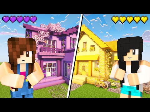 CASA ROXA vs CASA AMARELA (Desafios Minegirl) thumbnail