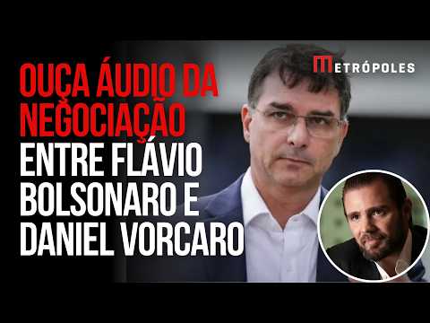 Áudio: Flávio Bolsonaro negocia com Vorcaro pagamento para bancar filme sobre Jair Bolsonaro thumbnail