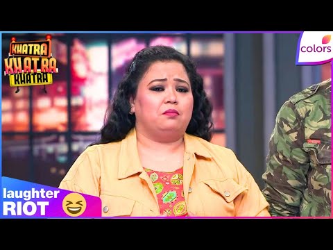 Khatra Khatra Khatra | Bharti Praises Garvit's Talent | Colors TV thumbnail