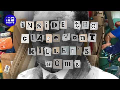 Extended: Inside the Claremont killer's home the day he was arrested | 9 News Australia thumbnail