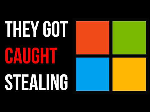 Microsoft Has Admitted To Stealing... thumbnail