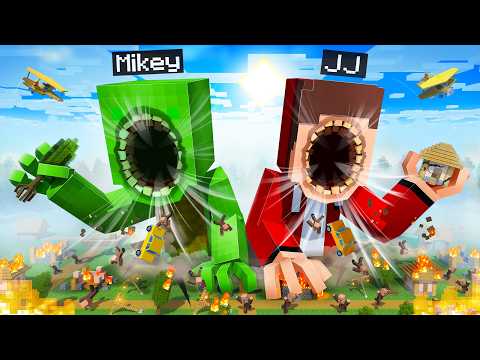 JJ and Mikey Become SHAWARMA Monsters - Maizen Minecraft Animation thumbnail