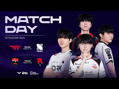 Bình Luận Tiếng Việt: T1 vs KRX l NS vs KT | LCK 2026 thumbnail