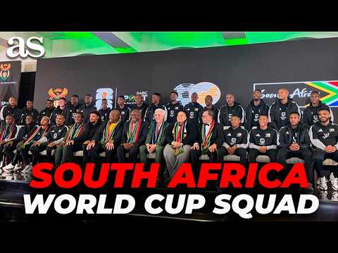 SOUTH AFRICA releases its OFFICIAL SQUAD for the 2026 WORLD CUP thumbnail