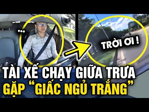Chạy xe TRƯA NẮNG, tài xế bị rơi vào 'GIẤC NGỦ TRẮNG' lúc nào không hay | Tin 3 Phút thumbnail