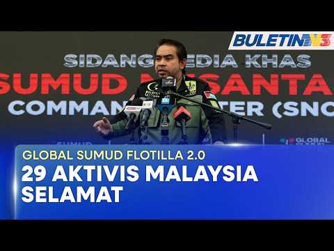 GLOBAL SUMUD FLOTILLA 2.0 | 29 Aktivis Malaysia Dilapor Selamat Di Pelabuhan Ashdod - SNCC thumbnail