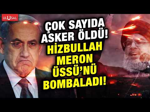 Hizbullah İsrail saldırılarına Meron Üssü'nü bombalayarak karşılık verdi! thumbnail