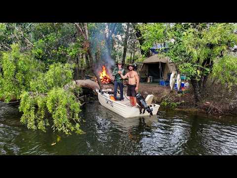 3 Weeks Fishing, Camping & Cooking what we Catch with Dad thumbnail