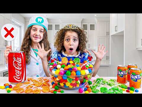Rhia's Sneaking Candy Adventure & Learning Healthy Lessons! thumbnail