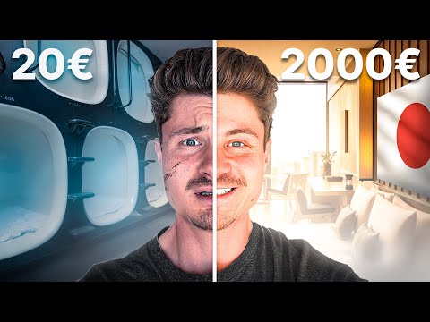 TOKIO - BILLIG vs TEUER: 20€ KAPSELHOTEL gegen 2000€ LUXUSHOTEL | Japan Trip EP.8 thumbnail
