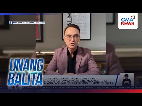 Pinagbibitiw si SP Cayetano | Unang Balita thumbnail