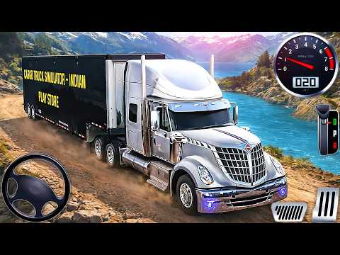 Offroad Cargo Indian Truck Driver - Hill Heavy Transporter Driving Simulator - Android GamePlay thumbnail