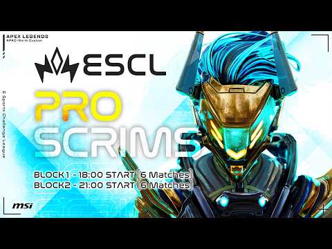 ESCL - ApexLegends Pro Scrims 6/2 Block 1【RF】　ESCL Radio #518 thumbnail