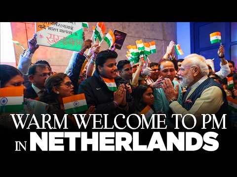LIVE: PM Modi arrives to a warm welcome in Netherlands thumbnail