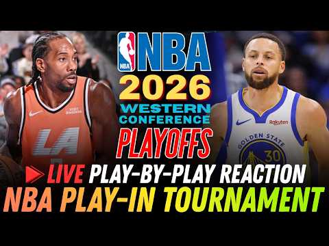 ?GSW VS CLIPPERS │ 2026 NBA PLAY-IN TOURNAMENT Basketball Play-By-Play Reaction & Scoreboard thumbnail