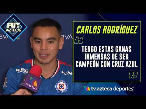 Entrevista Carlos Rodríguez: "Contento por jugar una final con Cruz Azul" thumbnail