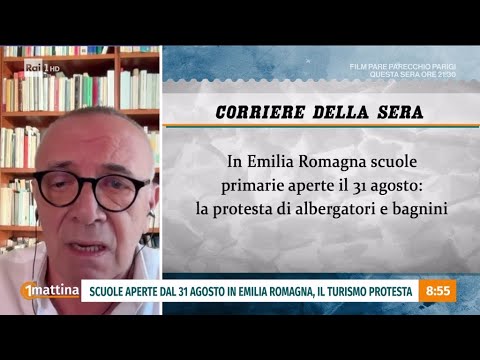 Scuole ad agosto in Emilia Romagna: il turismo protesta - Unomattina 27/05/2026 thumbnail