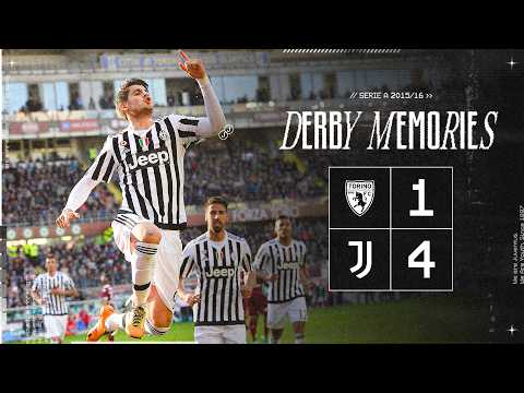 DERBY MEMORIES: Torino 1-4 Juventus 🔥 | Historical HIGHLIGHTS | Serie A 2015/16 🔙 thumbnail