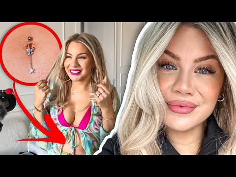 Piercar naveln och slösar pengar - HELGVLOGG thumbnail