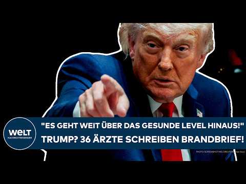 TRUMP: "Es geht weit über das gesunde Level hinaus!" Alarm! 36 Ärzte schreiben Brandbrief! thumbnail