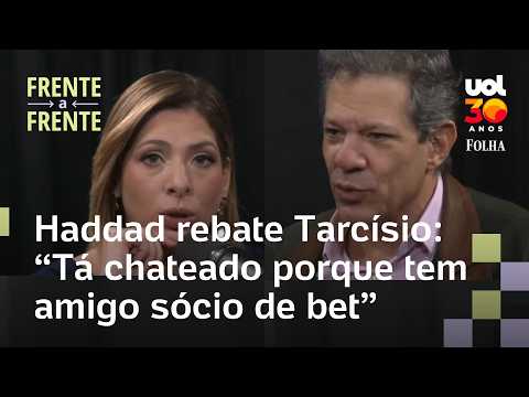 Dani Lima questiona e Haddad rebate Tarcísio: 'Ele tá chateado porque tem amigo dele sócio de bet' thumbnail