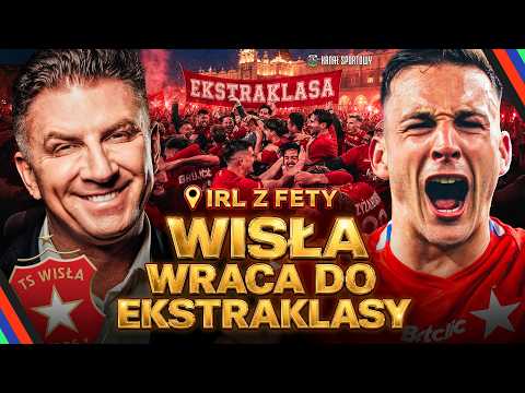 IRL Z FETY: BOREK ŚPIEWA HIT LADY PANK, WISŁA KRAKÓW ŚWIĘTUJE AWANS DO EKSTRAKLASY! thumbnail