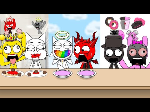Sprunki Challenge Emoji Color Rainbow Mukbang |  Cartoon Animation | ‪MOOMOOSTUDIO‬ thumbnail