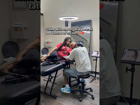 Come with me to get a portrait tattoo of my son 🥰 (full blog coming soon) thumbnail