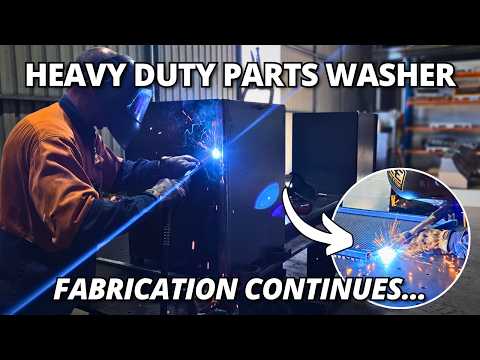 Making Progress on the HEAVY DUTY Parts Washer | Part 2 thumbnail