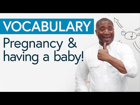 Learn English Vocabulary: Pregnancy & having a baby thumbnail