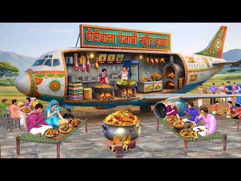 Aeroplane Dhaba Old Plane Dhaba Aeroplane Desi Restaurant Hindi Kahani Moral Storie New Comedy Video thumbnail