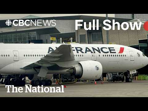 CBC News: The National | Ebola concerns grow after U.S. diverts flight to Montreal thumbnail