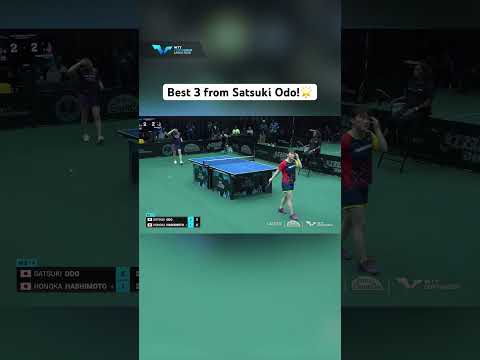 Satsuki Odo came with a mission😤A statement performance in the Final #WTTLagos #TableTennis thumbnail