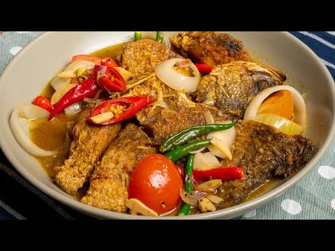 Siakap Masak Asam Jawa — Tips goreng ikan tak melekat! thumbnail