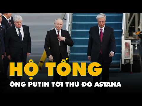 Chiến đấu cơ Kazakhstan hộ tống chuyên cơ ông Putin tới thủ đô Astana thumbnail