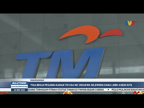 MAHKAMAH | Tiga Bekas Pegawai Kanan TM USA Inc Didakwa Seleweng Dana Lebih AS$20 Juta (BU) thumbnail