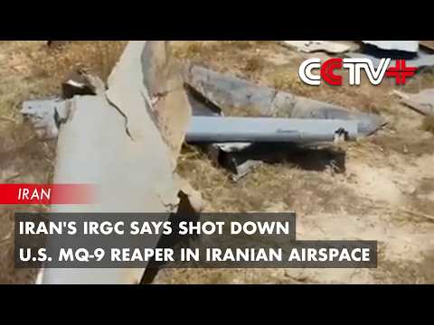 Iran's IRGC Says Shot down U.S. MQ-9 Reaper in Iranian Airspace thumbnail