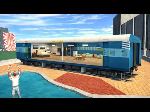 Franklin Upgrade House into Train in Indian Bike Driving 3D thumbnail