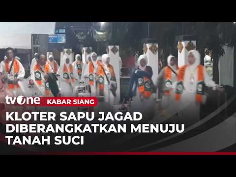 Embarkasi Solo Berangkatkan Jemaah Haji Kloter Sapu Jagat | Kabar Siang thumbnail