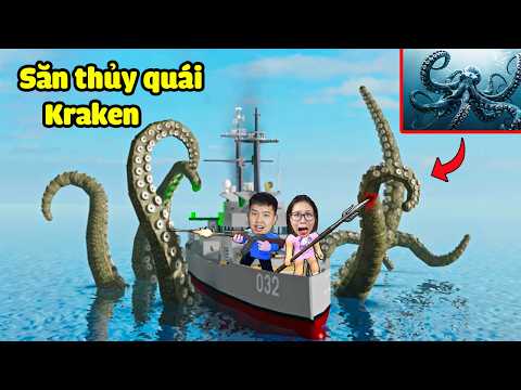 Lái tàu đi săn thủy quái đại dương Kraken nhiều xúc tua khổng lồ cùng bqThanh & Ốc thumbnail