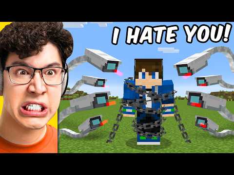 I Ragebaited My Friend with CAMERAS in Minecraft thumbnail