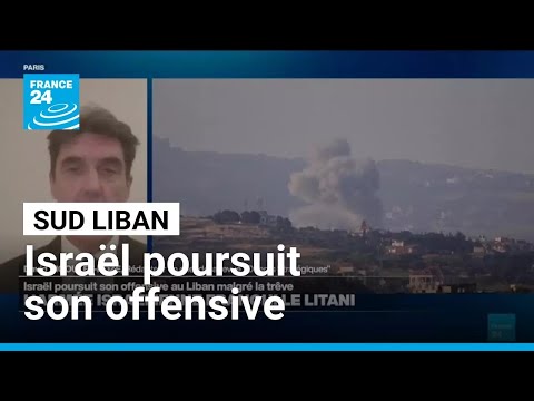 Israël poursuit son offensive au Liban malgré la trêve • FRANCE 24 thumbnail