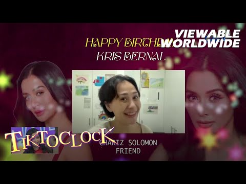 TiktoClock: Chariz Solomon, MORE BABIES ang birthday wish para kay Kris Bernal! thumbnail